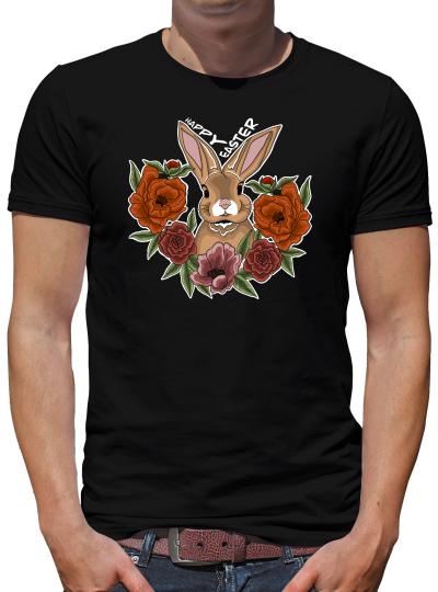 TShirt-People Rabbit Rose Red T-Shirt Herren 