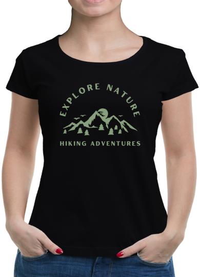 TShirt-People Hiking Adventures T-Shirt Damen 