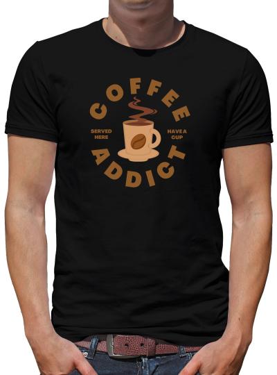 TShirt-People Coffee addict T-Shirt Herren 