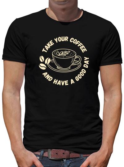 TShirt-People Take your coffee T-Shirt Herren 