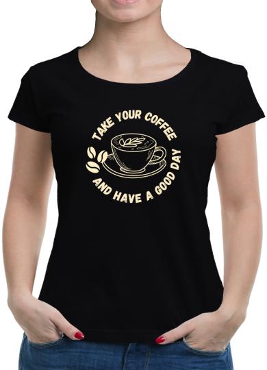 TShirt-People Take your coffee T-Shirt Damen 