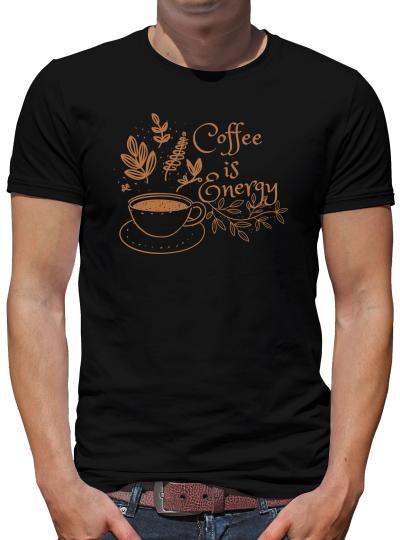 TShirt-People Coffee is Energy T-Shirt Herren 