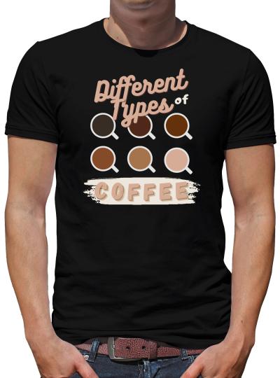TShirt-People Different Types of coffee T-Shirt Herren 