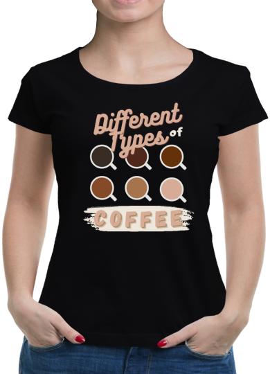TShirt-People Different Types of coffee T-Shirt Damen 
