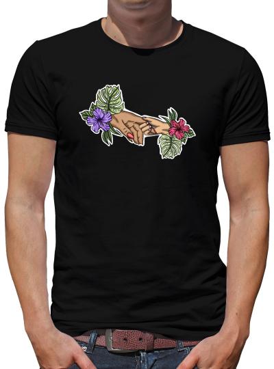 TShirt-People Flower Hands - Mothers Day T-Shirt Herren 