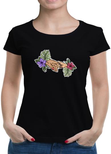 TShirt-People Flower Hands - Mothers Day T-Shirt Damen 