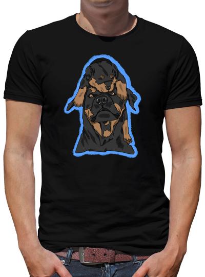TShirt-People Dog Dad T-Shirt Herren 