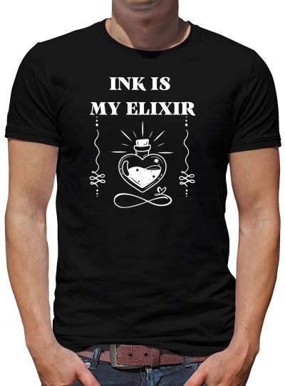 TShirt-People Ink is my Elixir T-Shirt Herren 