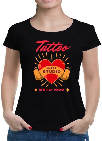 TShirt-People Tattoo Art Studio T-Shirt Damen 