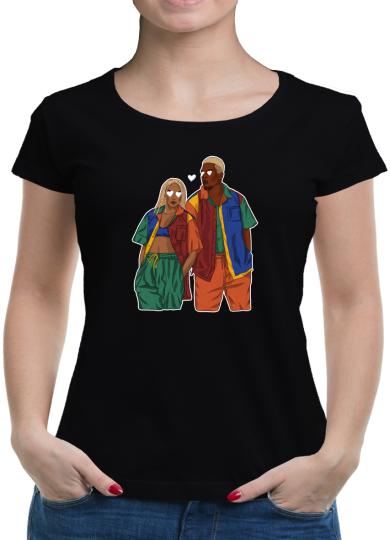 TShirt-People Love is between us T-Shirt Damen 