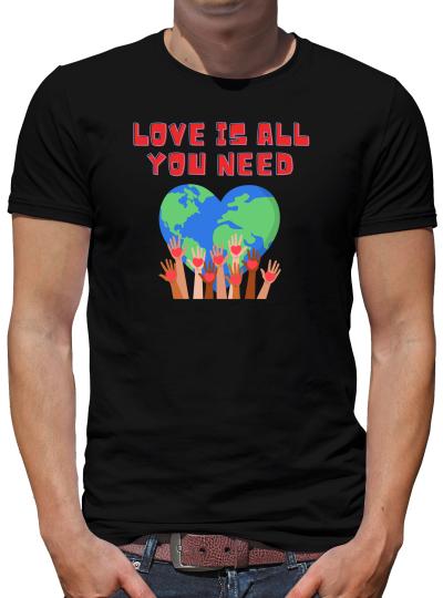 TShirt-People Love is all you need T-Shirt Herren 