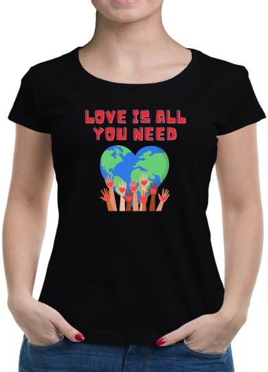 TShirt-People Love is all you need T-Shirt Damen 