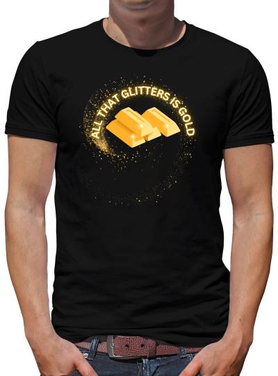 TShirt-People All that glitters is gold T-Shirt Herren 