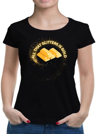 TShirt-People All that glitters is gold T-Shirt Damen 