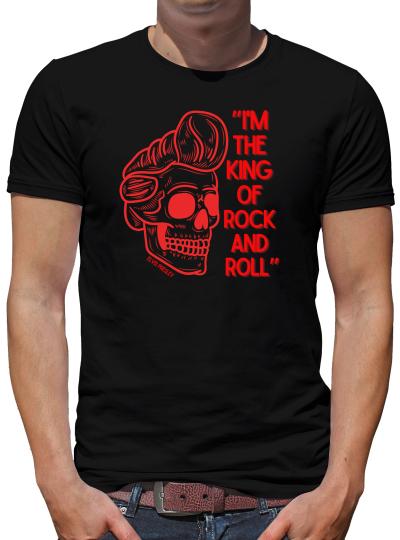 TShirt-People I´m the King of Rock and Roll T-Shirt Herren 