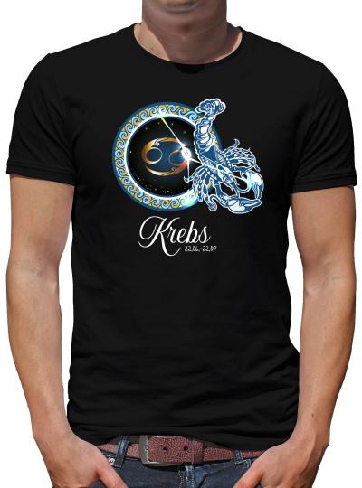 TShirt-People Sternzeichen Krebs T-Shirt Herren 