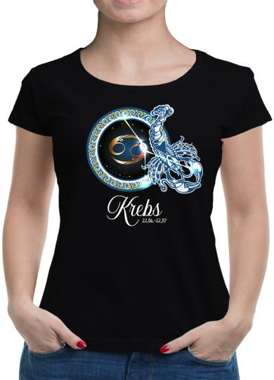 TShirt-People Sternzeichen Krebs T-Shirt Damen 