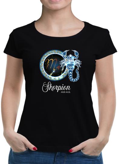 TShirt-People Sternzeichen Skorpion T-Shirt Damen 
