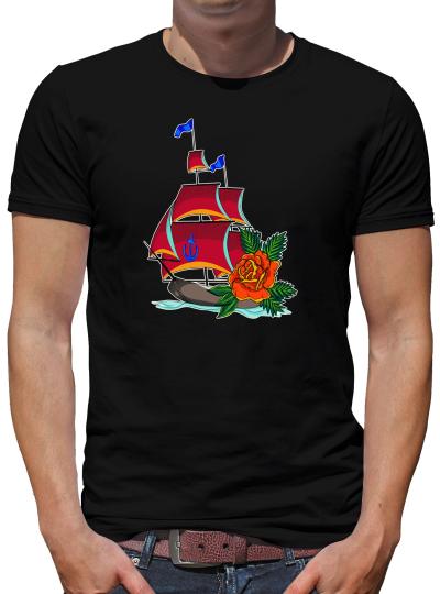 TShirt-People Sailing Roses T-Shirt Herren 