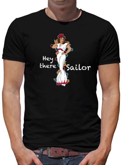 TShirt-People Hey there Sailor T-Shirt Herren 