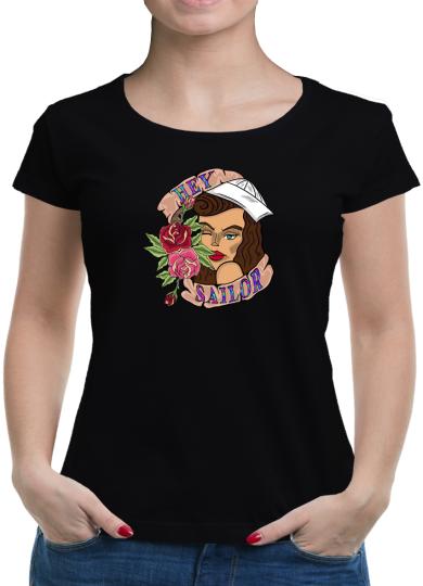 TShirt-People Woman Rose T-Shirt Damen 