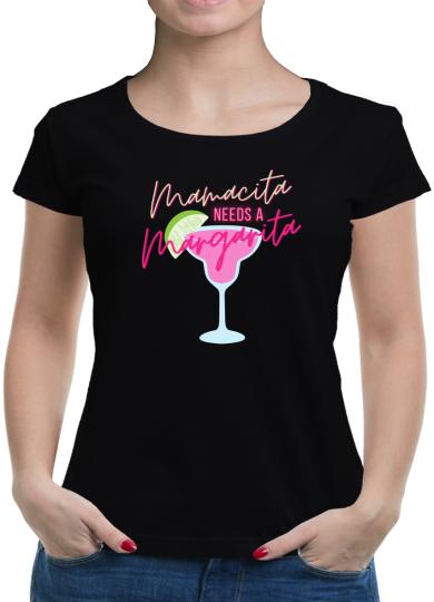 TShirt-People Mamacita needs a Margarita T-Shirt Damen 
