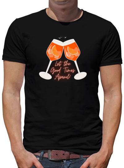 TShirt-People Let the good times Aperol T-Shirt Herren 