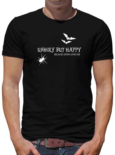 TShirt-People Unholy but happy T-Shirt Herren 