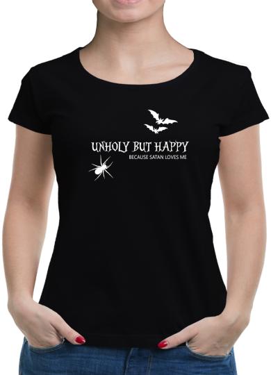 TShirt-People Unholy but happy T-Shirt Damen 