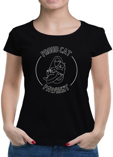 TShirt-People Proud Cat Pawrent T-Shirt Damen 