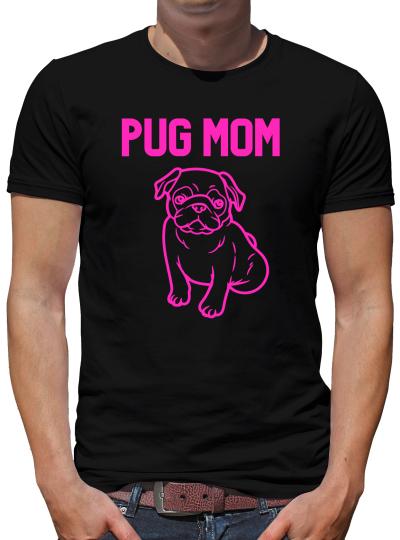 TShirt-People Pug Mom T-Shirt Herren 