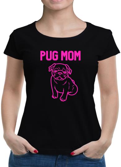 TShirt-People Pug Mom T-Shirt Damen 