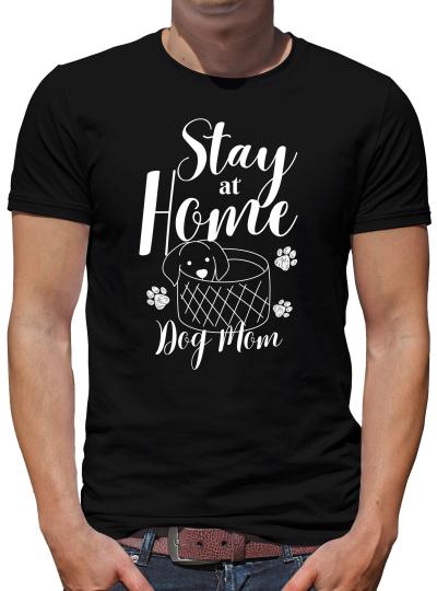 TShirt-People Stay at Home Dog Mom T-Shirt Herren 