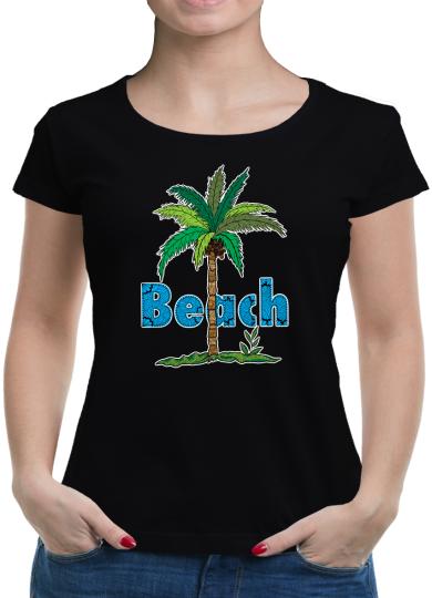 TShirt-People Mandala Palm tree T-Shirt Damen 