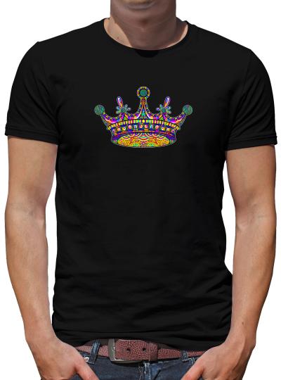 TShirt-People Mandala Queen Crown T-Shirt Herren 