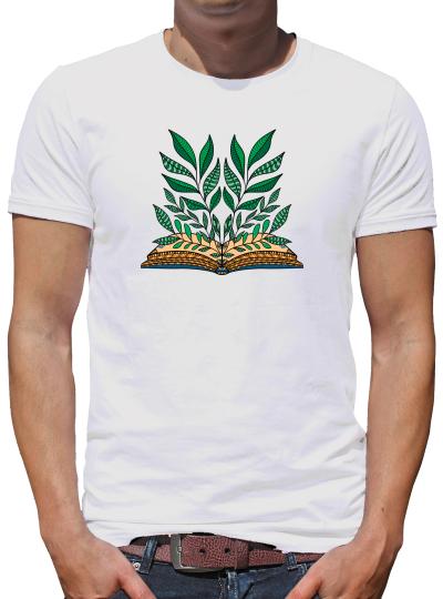 TShirt-People Mandala Book Flower T-Shirt Herren 