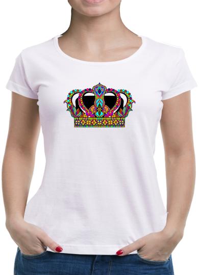 TShirt-People Mandala King Crown T-Shirt Damen 