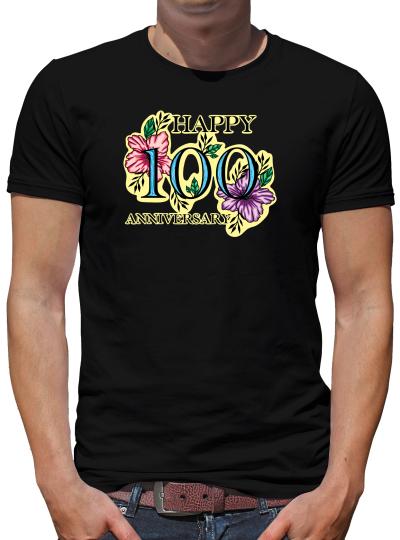 TShirt-People 100. Geburtstag T-Shirt Herren 