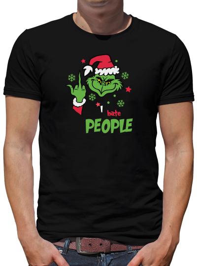 TShirt-People I hate people T-Shirt Herren 