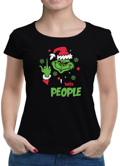 TShirt-People I hate people T-Shirt Damen 