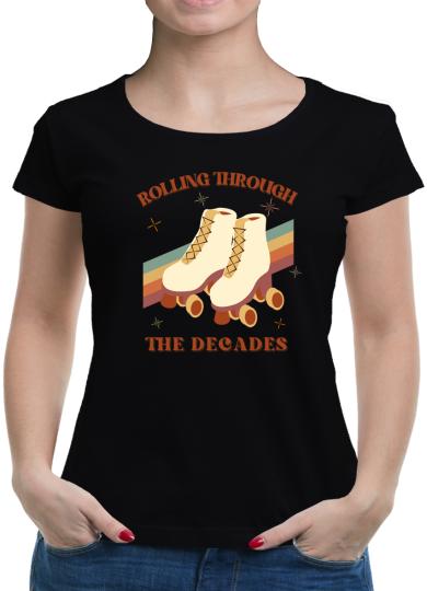 TShirt-People Rolling through the Decads T-Shirt Damen 