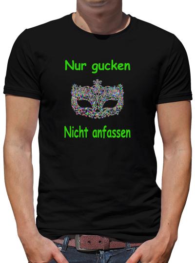 TShirt-People Nur gucken, nicht anfassen T-Shirt Herren 