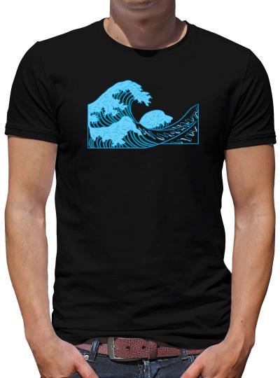 TShirt-People Lineart Ocean T-Shirt Herren 