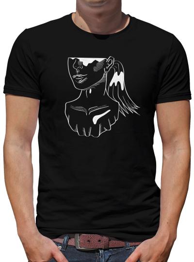 TShirt-People Lineart Girl T-Shirt Herren 