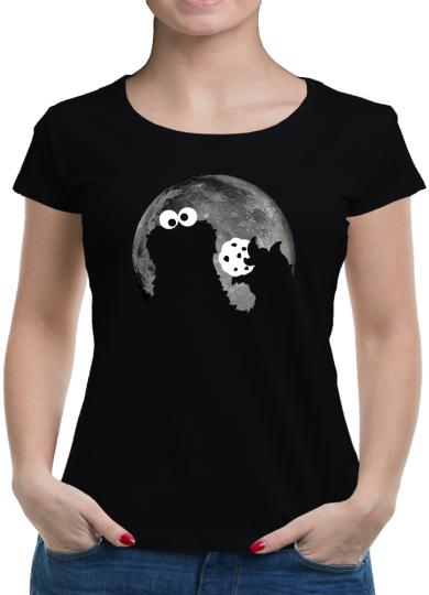 TShirt-People Shadow Puppets - Cookie Monster mit Keks T-Shirt Damen 