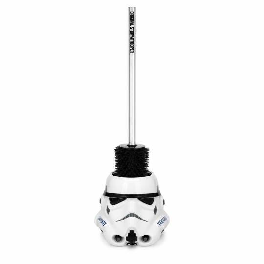 Original Stormtrooper Toilettenbürste – Offiziell lizenziert – WC-Bürste mit Stormtrooper-Helm als Halter 