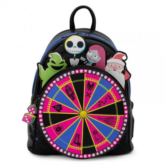 Loungefly – Oogie Boogie Wheel Mini Backpack – The Nightmare Before Christmas 