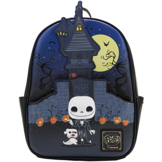 Loungefly - Disney Nbc Jack Skellington House Mini Backpack 