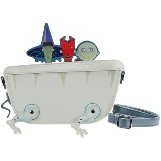 Loungefly - Disney Nbc Lock Shock Barrel Bath Tub Cross Body Bag 