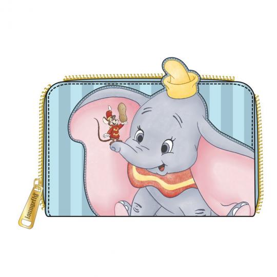 Loungefly – Dumbo 80Th Anniversary Zip Around Wallet Disney 